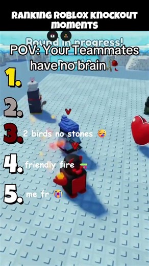 Ranking roblox knockout moments pt 2 #shorts #roblox #robloxmemes #robloxedit #knockout