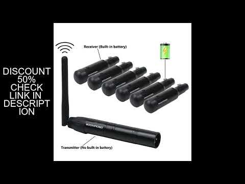 DMX512 Dfi LED Controller 2.4G Wireless Transmitter Rechargeable Receiver For Disco DJ Party Stage P