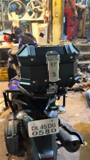 10 Litre Motorcycle Top Box | Compact, Lockable & Tour-Ready