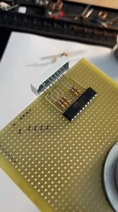 ⭐ Beautiful DIY temperature monitor made by @mohitbhoite. Check out his page for such cool projects. Share this with your friends. #diyelectronics #diyproject #electronicsprojects #soldering #Arduino