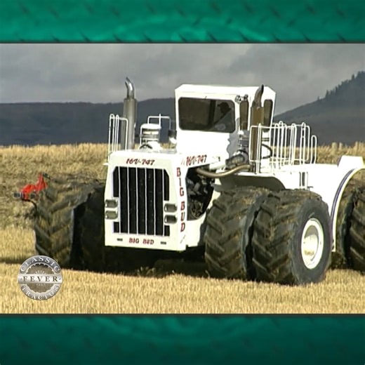 Classic Tractor Fever TV on Instagram: "The WORLD's Largest Farm Tractor! The Big Bud 747 was built by Big Equipment back in 1977 and the 16 cylinder engine produces 1-thousand HP! About 25 years ago, Classic Tractor Fever visited with the Williams Brothers in Big Sandy, Montana, when they were still using this tractor on their farm. You can get the full story on our Classic Tractor Fever DVD called "Awesome", available on our website: www.ClassicTractorsTV.com #bigbud #detroitengines #bigequipm