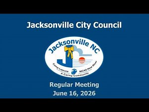 Jacksonville City Council - June 16, 2026