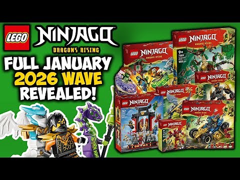 2026 Ninjago Dragons Rising Sets OFFICIALLY Revealed! 🐉