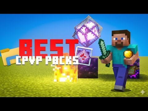 Top 2 Best cpvp texture packs || smooth cpvp texture packs 🥀