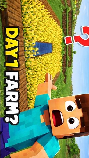 This SIMPLE Wheat Farm Will Save Your Early Game 😱🌾