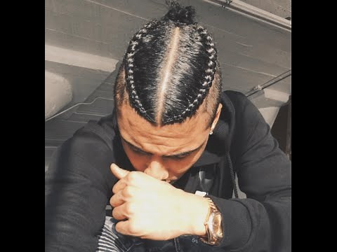 DIY: Samurai man bun quincy, chris brown, game, type braid tutorial