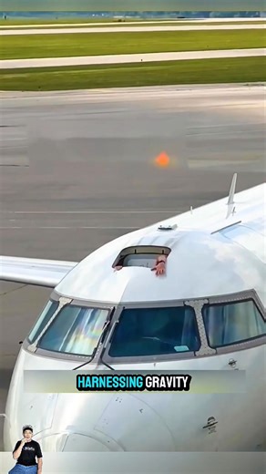 How Pilots Escape the Cockpit During Aircraft Emergencies 😱 #AviationSafety #PilotLife #AircraftEmergency #FlightTechnology | INdra Asm