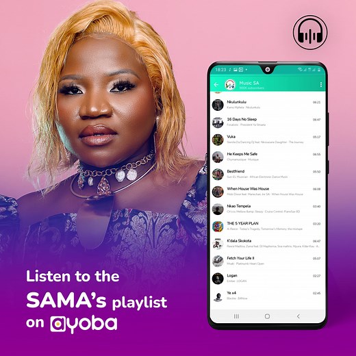 143K views · 361 reactions | #SAMAs are just around the corner and we are ready with a recap of all the talented #Mzansi stars who were nominated. Tap into the #MusicSA channel & listen to hits from Makhadzi , Master KG SA Music , Msaki and others!  https://i.ayo.ba/dQjW/SAMAsPlaylist #ayoba #SAMA28 | Ayoba App | Facebook