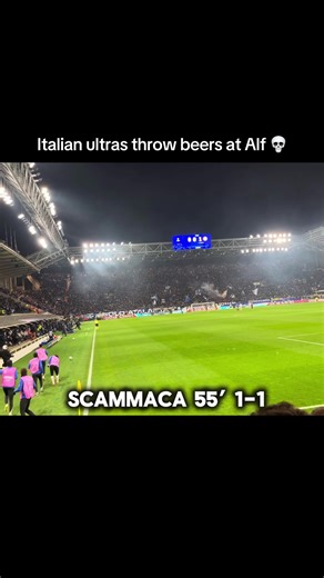 Funny Football Moment: Italian Ultras Throw Beers at Alf