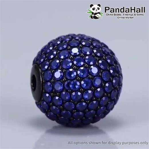 CZ Brass Micro Pave Cubic Zirconia Round Beads #handmadejewelry #cubiczirconia #beads #shorts