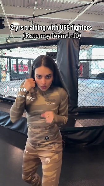 Shadowboxing Training at UFC Performance Institute