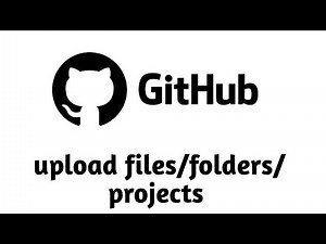 How to upload files/folders/projects on github