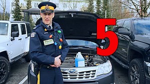 The weather has turned wintery so Cpl Sam Steele is here to remind you about winter driving precautions. | Coquitlam RCMP