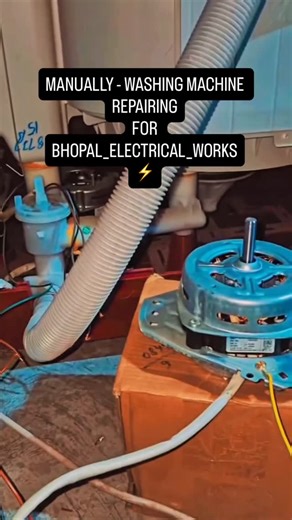 Al IMRAN on Instagram: "MANUALLY WASHING MACHINE REAPING FOR @bhopal_electrical_works #electrician #bhopal #reels #washingmachine #viral"