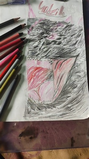 evolved#godzilla #drawing#