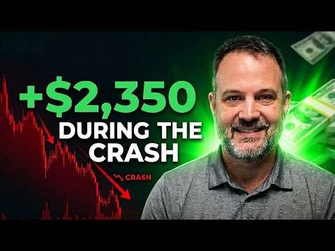 How I Made $2,350 Selling Fear During the Crash