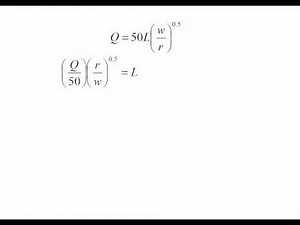 Econ - Input Demand Curves Algebraically (LBD 7.4)