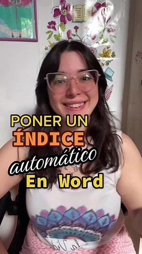 Trucos para crear un índice automático en Word