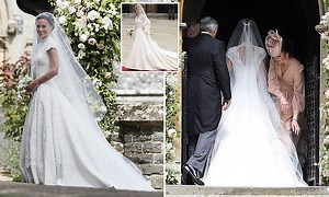 Pippa Middleton enlists Giles Deacon for wedding dress