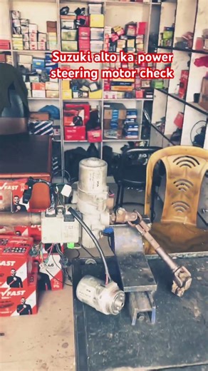 Suzuki alto power steering motor testing on table