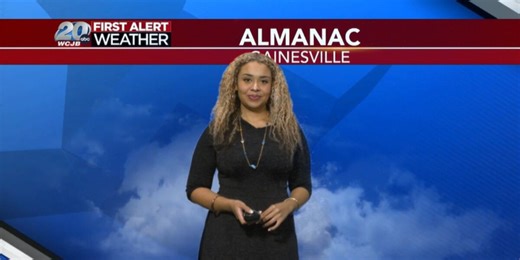 WCJB First Alert Weather Forecast | 6 p.m. Sunday
