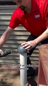 Mushroom Vent Cap is fully assembled and includes 3 hex-head bolts for an easy install 💪 Part #: 43805 #plumbing #oatey | Oatey