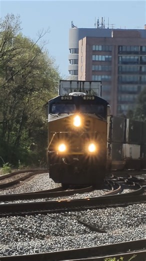M416 at Long Bridge Park #train #railway #csx #csxtransportation #rail