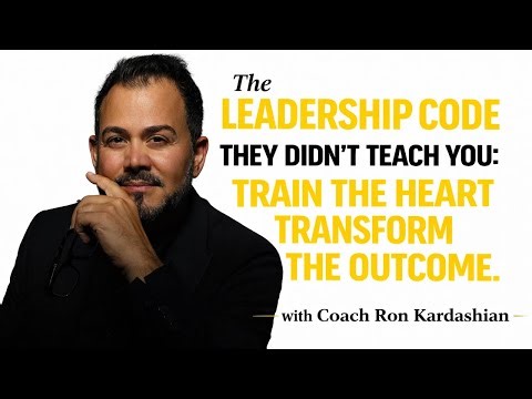 The leadership code they didn’t teach you: train the heart transform the outcome.