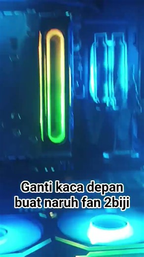 casing pc full rgb #shorts #short #casingpc #aquarium #gamingpc