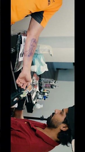 David Bowie Tattoo Tribute at Top Tattoo Studio in Goa
