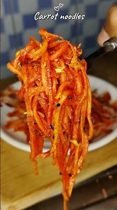 Carrot noodles #viral #trending