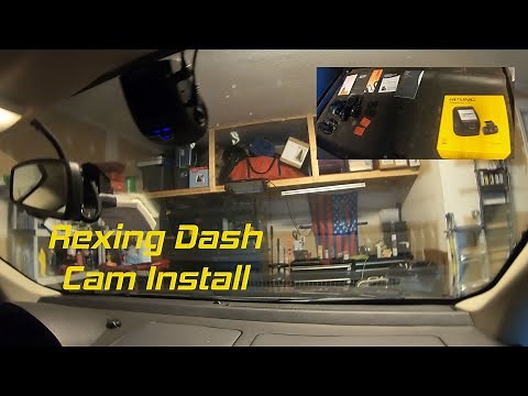 HOW TO: Rexing Dash Cam Install