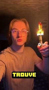 MINECRAFT MOD IRL : EXPLORATION NETHER IRL #minecraft #minecraftirl #vlog #irl