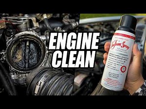 Cleaning Engine Intake with Seafoam