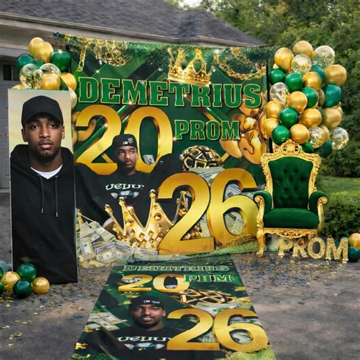 Prom Backdrop Prom Bundle Prom Send off Prom Photo Boards Runner Floor Decal Prom 2026 Send off Decorations Prom Decor Items Prom Sign - Etsy