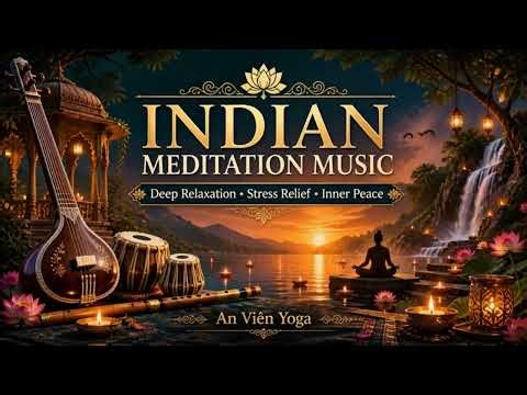 Indian Yoga Meditation Music | Healing, Mindfulness & Energy Balance | An Vien Yoga