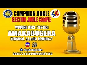 AMAKABOGERA - CAMPAIGN JINGLE SAMPLE 2025 NATIONAL ELECTIONS