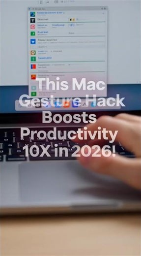 This Mac Gesture Hack Boosts Productivity 10X in 2026! 💻