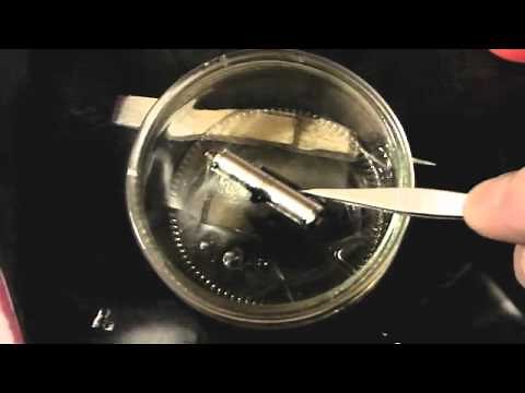 Stripping chrome plate on plastic models