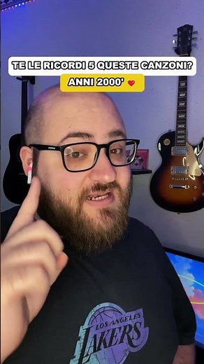 TE LE RICORDI QUESTE 5 CANZONI ANNI 2000'? ❤️ #ricordi #canzoni2000 #musica #viral #perte #neiperte