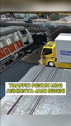 TRAFFIC BUSSID PENUH MOBIL MBG #bussid #shorts