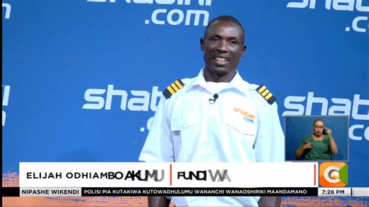 Mshindi wa Shabiki Aviator Elijah Akumu amejishindia shilingi 500,000 Akumu ni fundi wa rangi kutoka Kilgoris Akumu ni mshindi wa mwisho wa aviator players of love #NipasheWikendi Mashirima Kapombe | Citizen TV Kenya