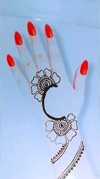 #Simple & unique C 💞letter mehandi design beginners😍#trending #mehndi #henna #viralvideo