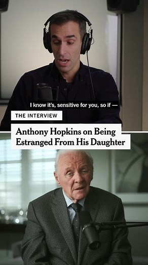 The Academy Award-winning actor Anthony Hopkins joined “The Interview” for a discussion that delved into his storied career and life’s bigger questions. Hopkins has written a memoir, “We Did OK, Kid,” in which he shares the details of his slow and steady rise to Hollywood success, his victory over his drinking problem and his painful estrangement from his only child. In this clip, the host David Marchese asked @anthonyhopkins about that estrangement. Read, listen to or watch the full conversatio