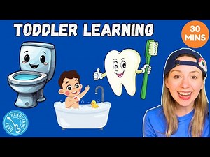 Potty Training & Bedtime Routine - Toddler Learning Compilation with Ms Alyssa