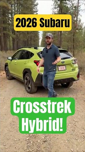 Brand-new Crosstrek Hybrid!!