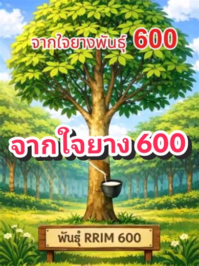 ความในใจจากยางพันธุ์ RRIM600 #ยางพารา #600 #251 #3904 #การยางแห่งประเทศไทย
