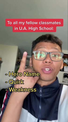 U.A. High School Introductions: Share Your Hero Name and Quirk!