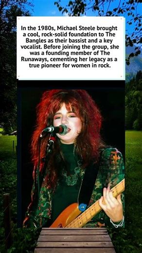 Michael Steele: The Bassist of The Bangles 🎸