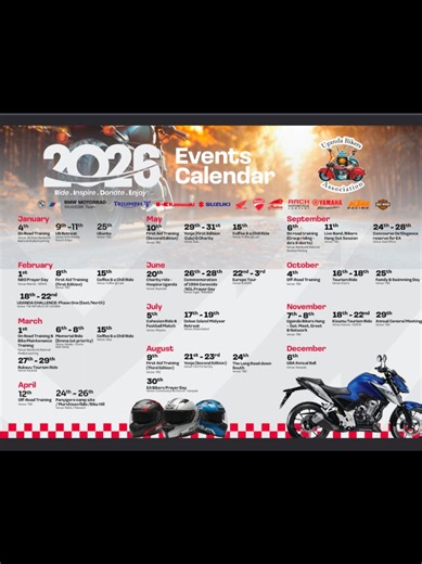 2026 UBA Calendar Launch: Bigger and Better Adventures